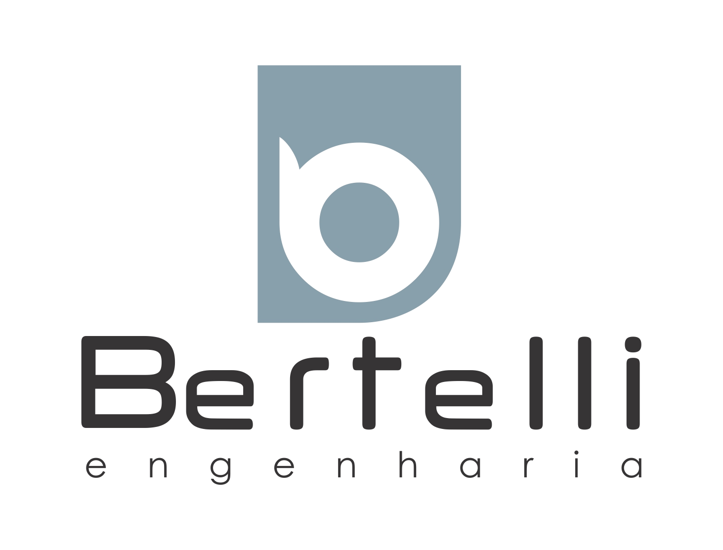 logo bertelli engenharia - fundo vazio